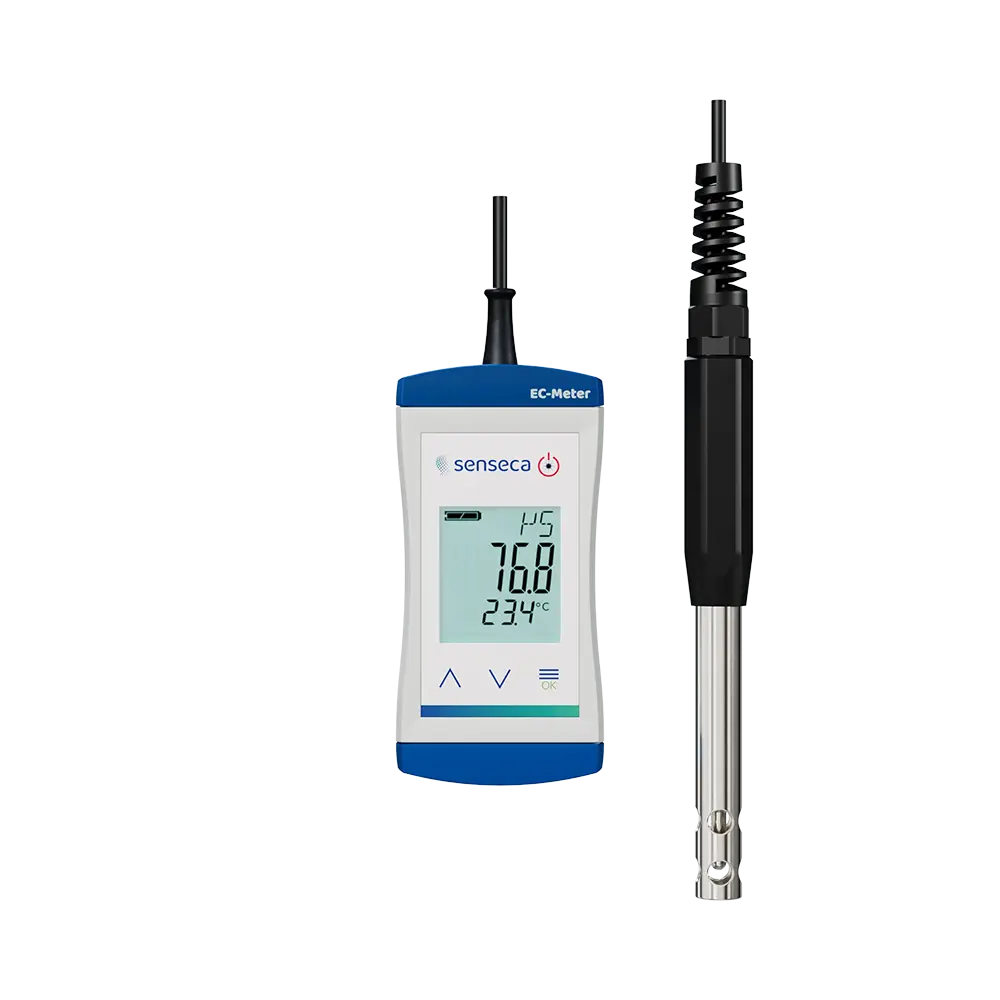 ECO523-front view Picture of ECO523 conductivity meter for ultrapure water-front view